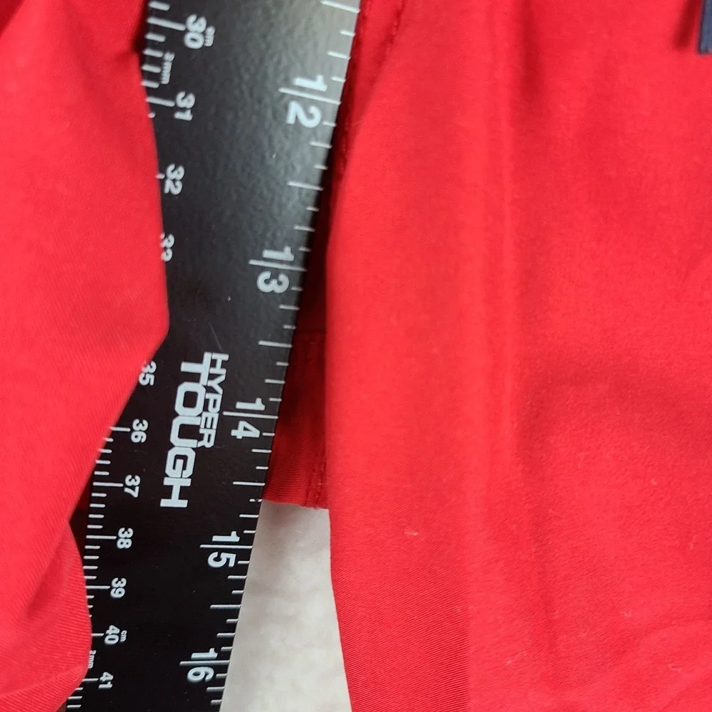 Hurley Board Shorts Mens 38 Red Solid 9